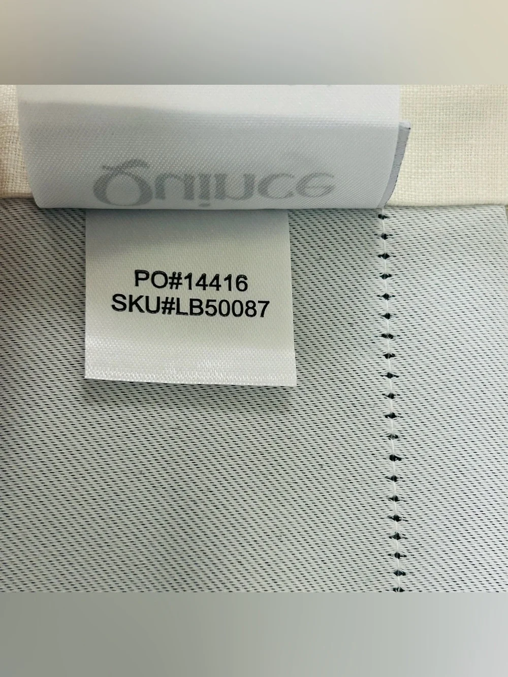 QUINCE Set Of 2 48x96 European Linen True Blackout Curtains Cream 8632